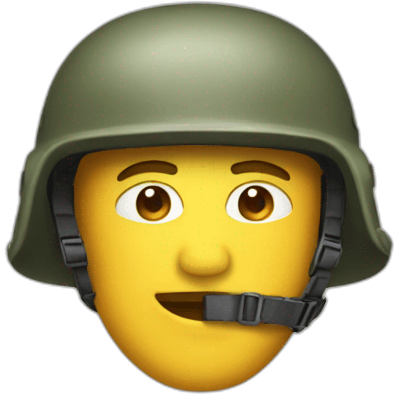 military helmet emoji