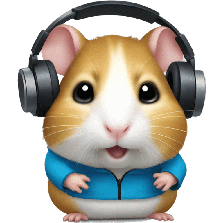 Dj hamster emoji