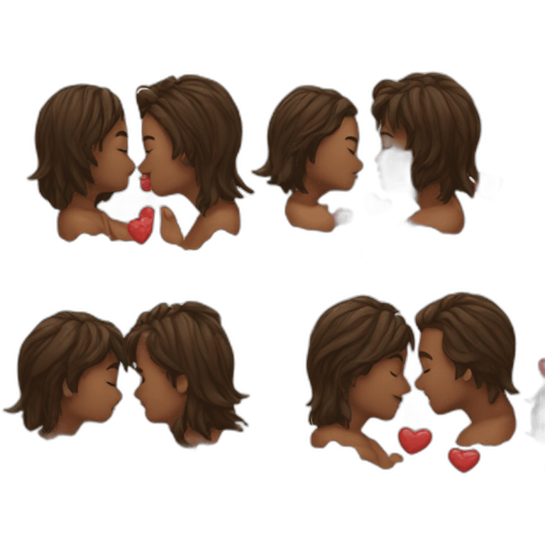 I kiss emoji