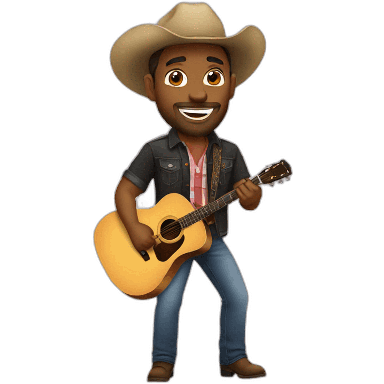 Country singer emoji