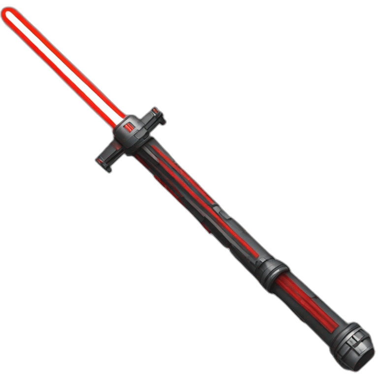 lightsaber red emoji