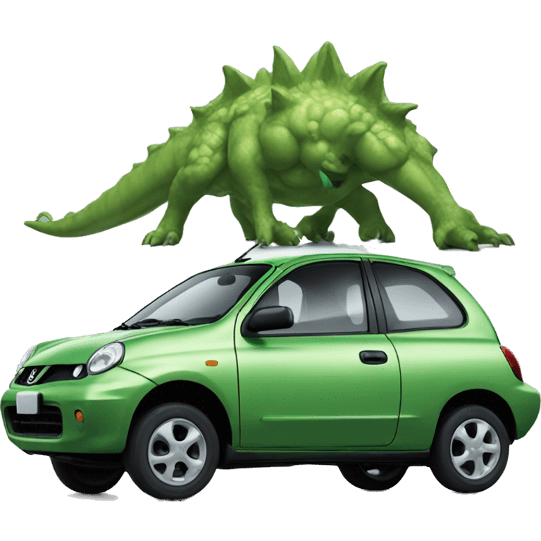 kaiju Nissan micra emoji