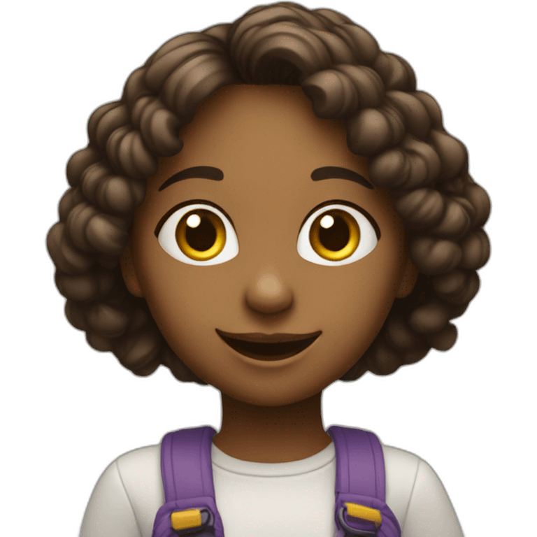 Joyful and playful girl, passionate about programming and art. emoji