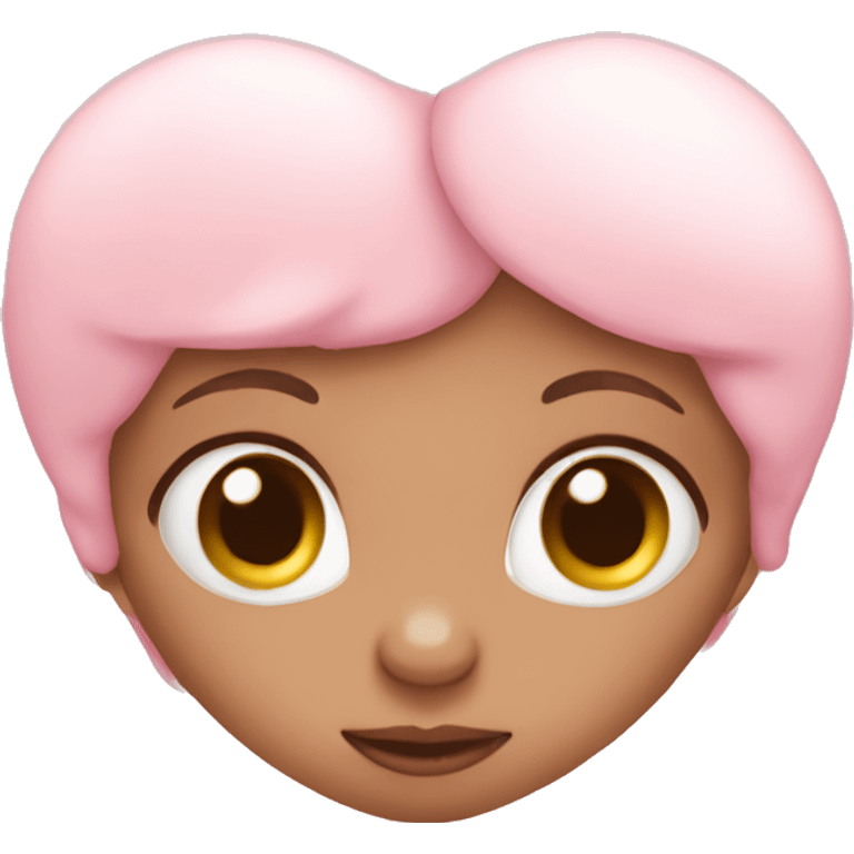 baby pink heart  emoji