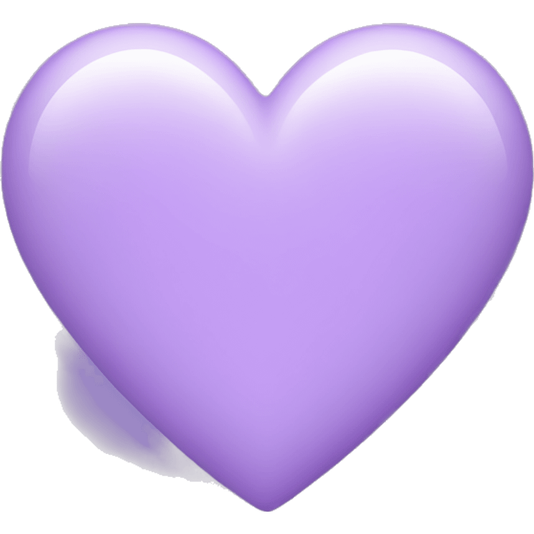 Light Purple Heart  emoji