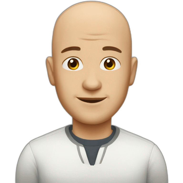 bald people emoji