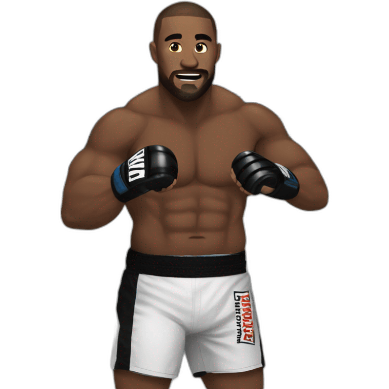 MMA fighter emoji