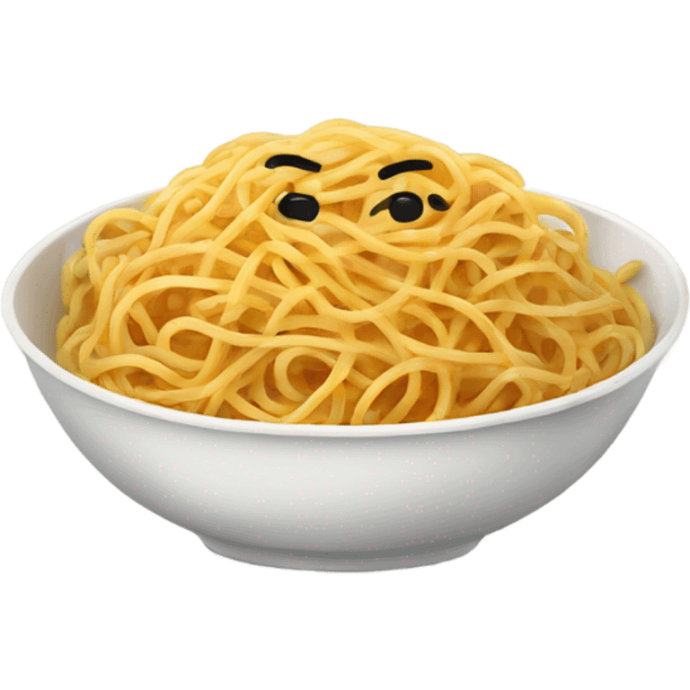 Bowl of spaghetti emoji