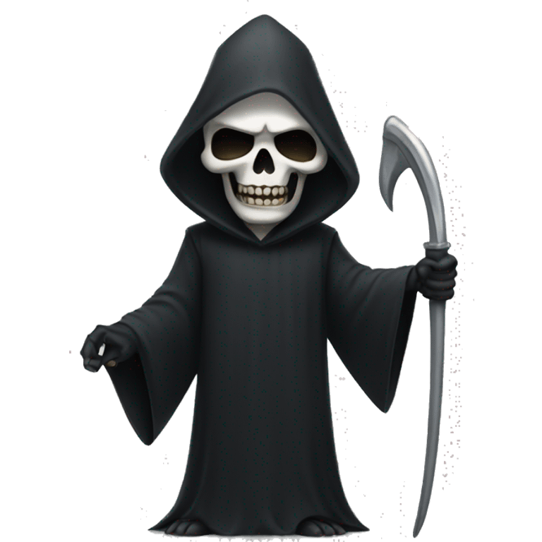 Sassy grim reaper emoji