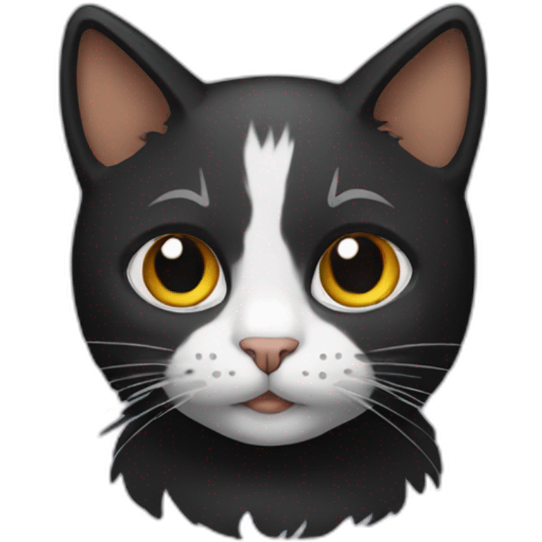 CAT black emoji