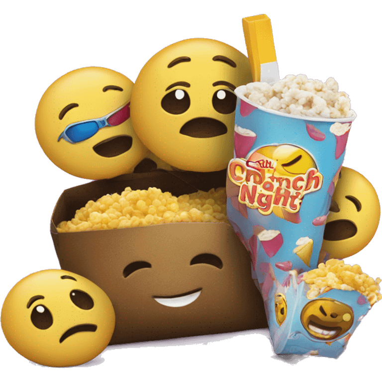 CRUNCH Movie Night Sweepstakes & Instant Win Game emoji