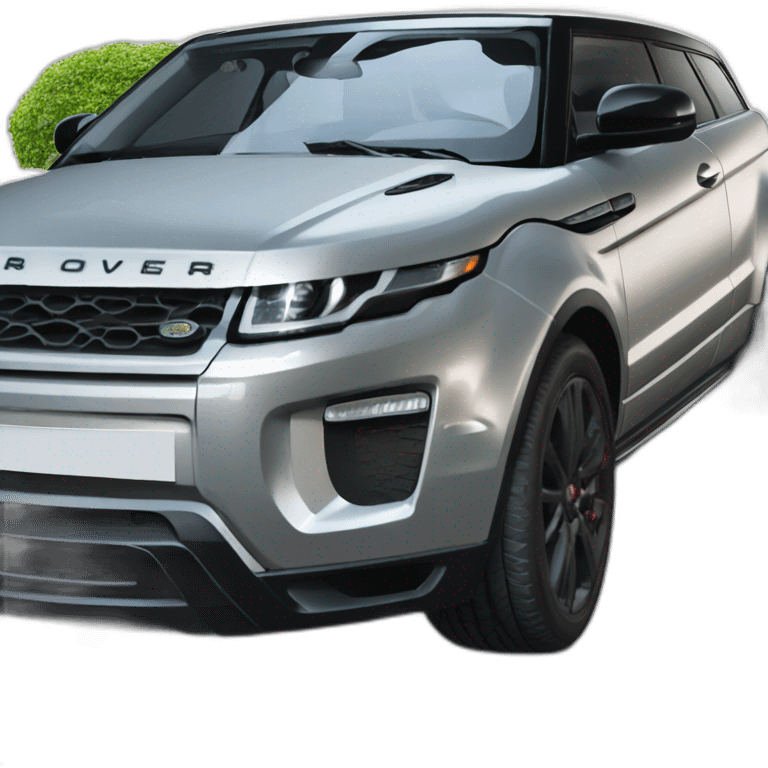 Range Rover Evoque Black emoji