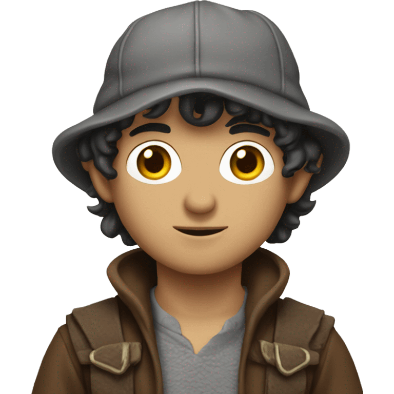 Frodo with a SnapBack emoji