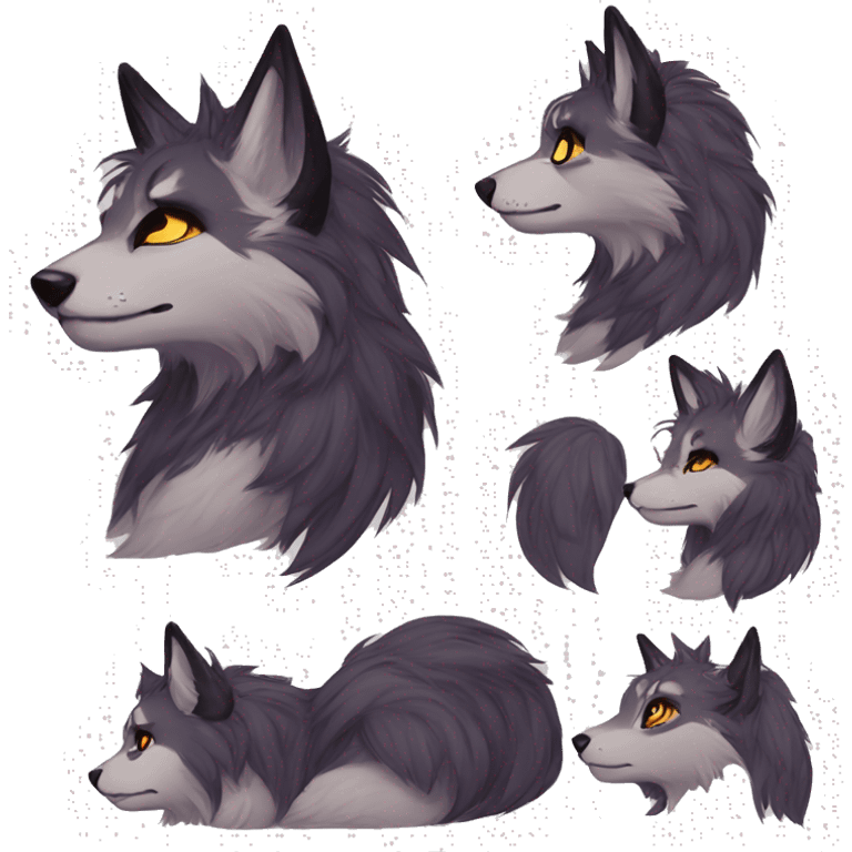 Cool Edgy furry by Falvie, griffsnuff, LiLaiRa emoji