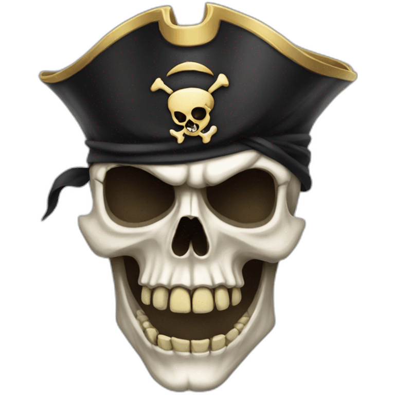 skull pirate emoji