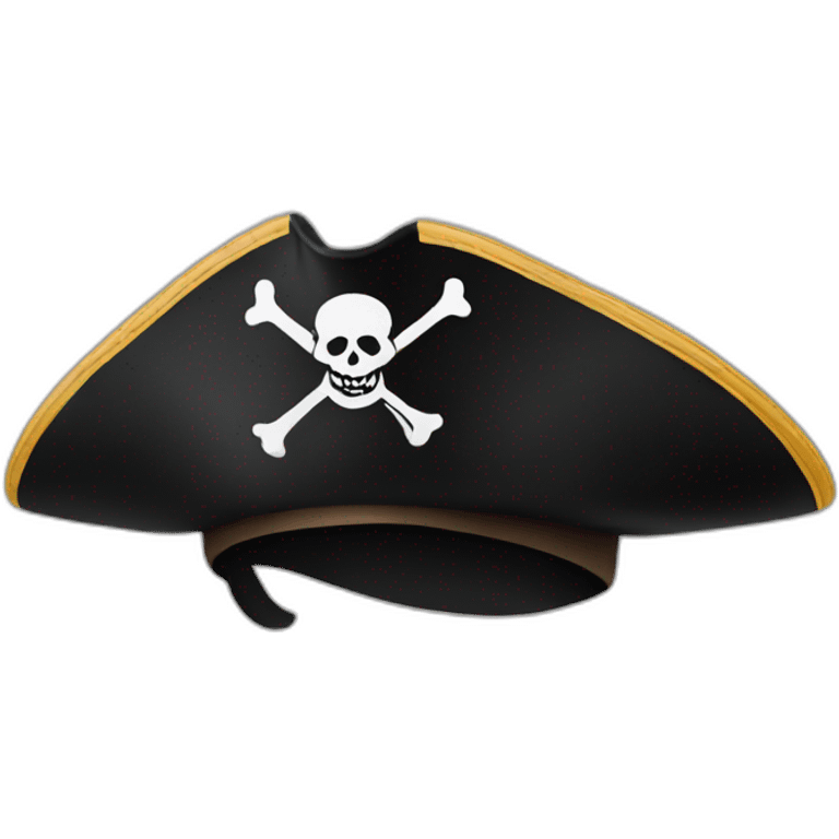 Pirate hat only hat emoji