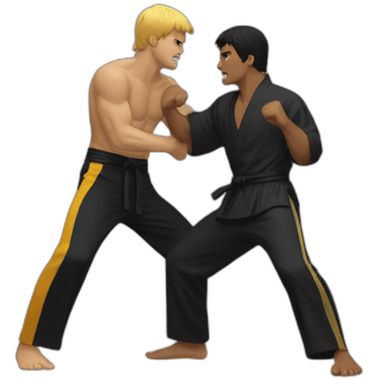 cobra kai fight emoji