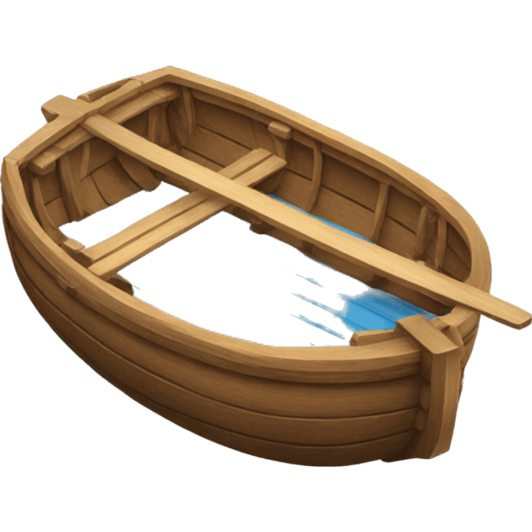 wooden raft emoji