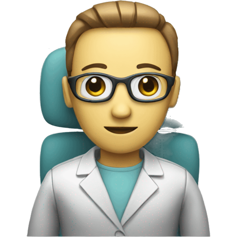 Therapist robot emoji