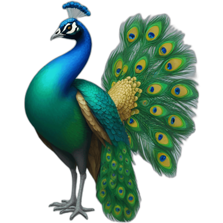 Peacock  emoji