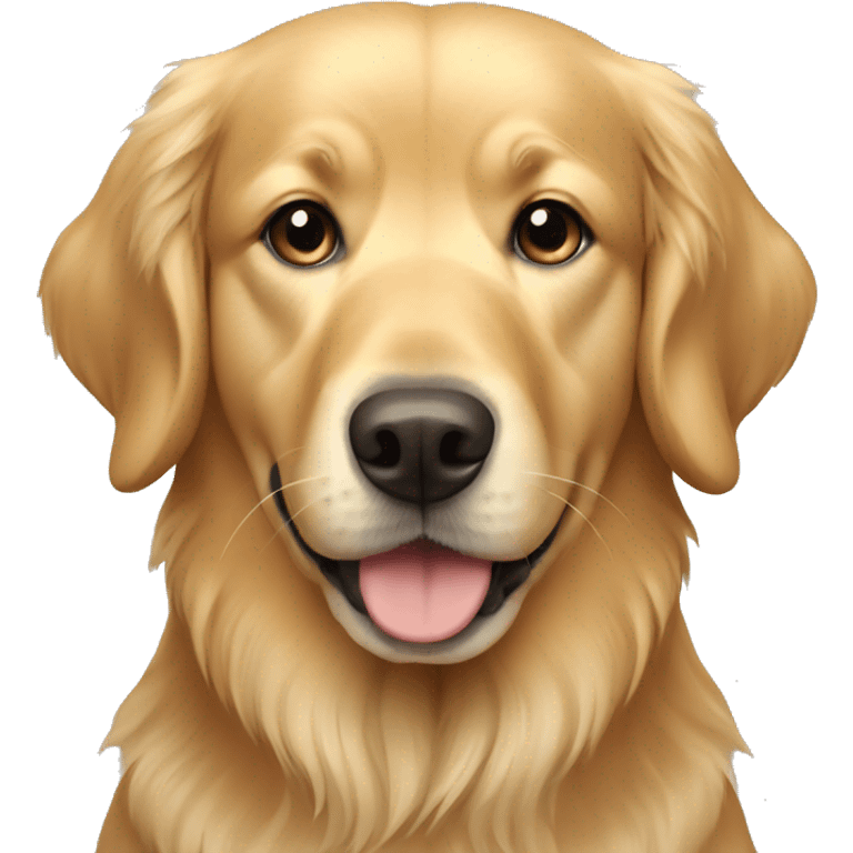 Golden retriver  emoji