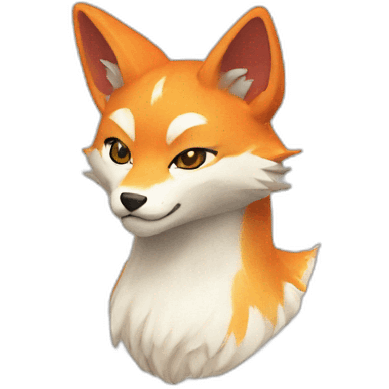 Kitsune humen emoji