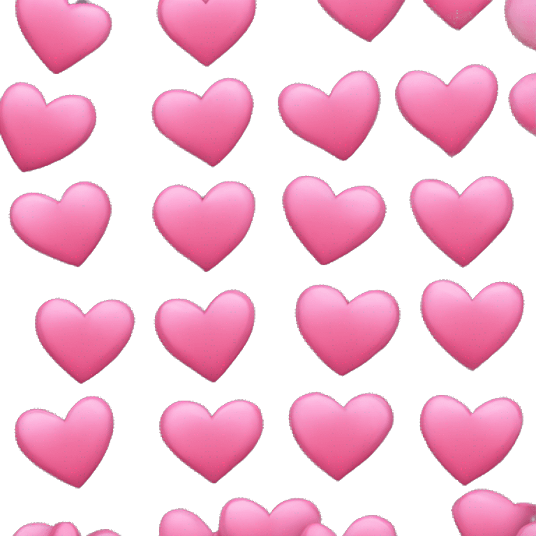 Corazones rosas emoji