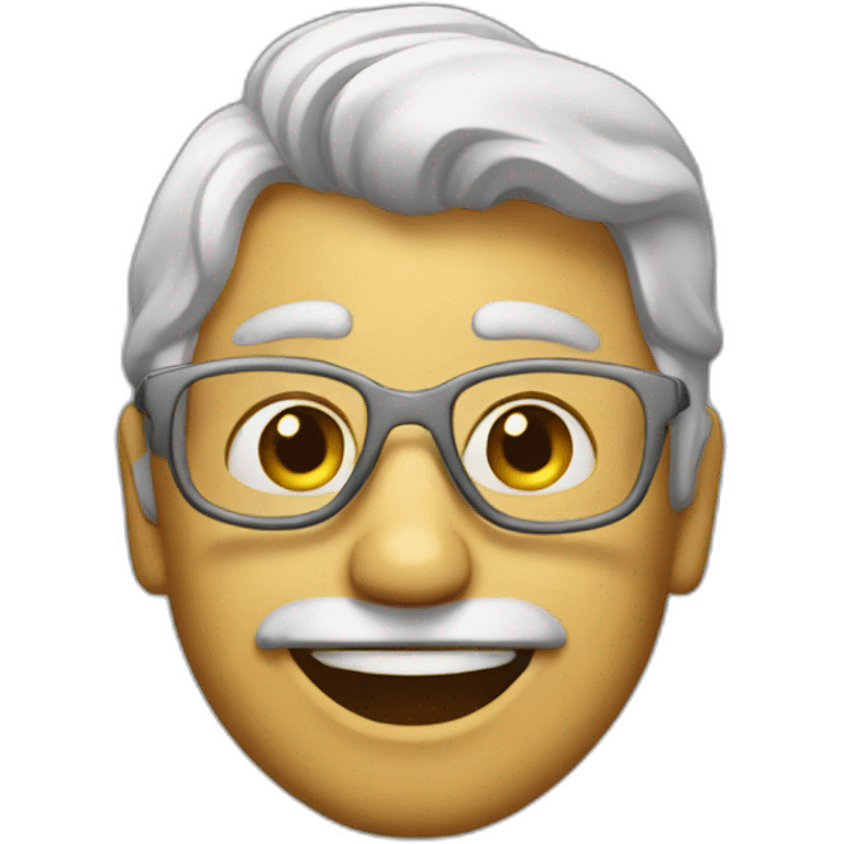 Funny man emoji