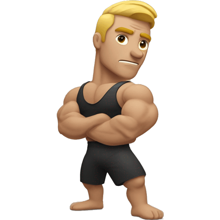 Muscle man  emoji