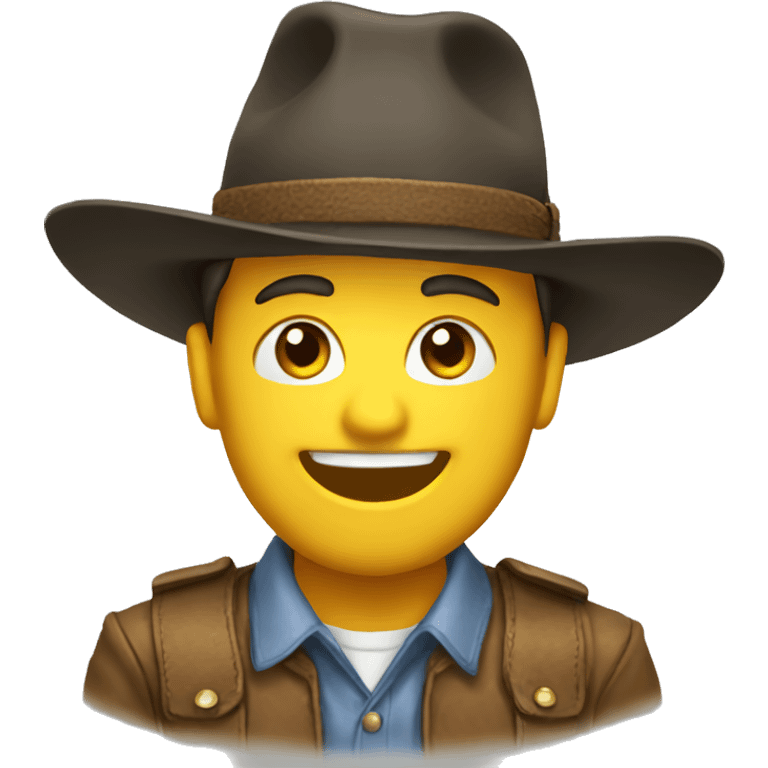 Country hat emoji