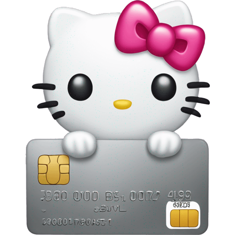 hello kitty credit card emoji