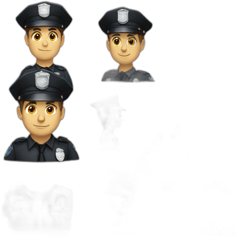 Jewish amateur cop emoji