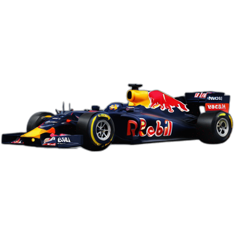 Formule 1 car redbull emoji