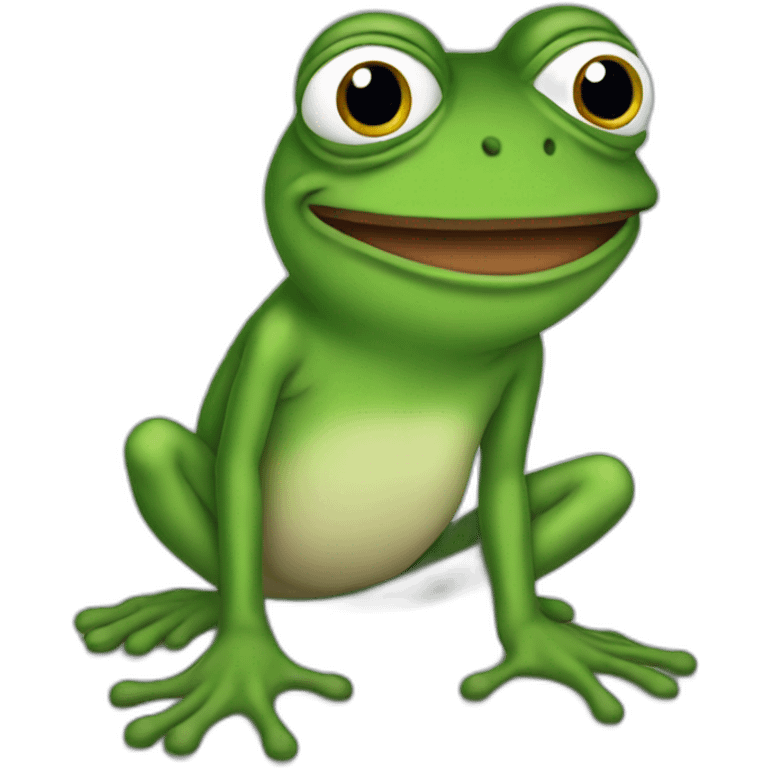 Pepe frog emoji