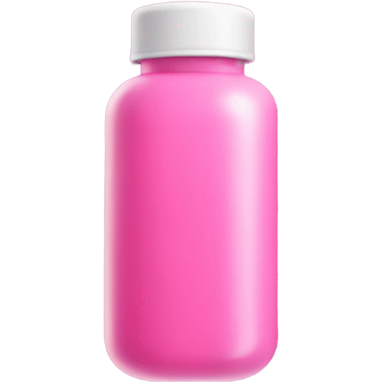 Pink pill bottle emoji