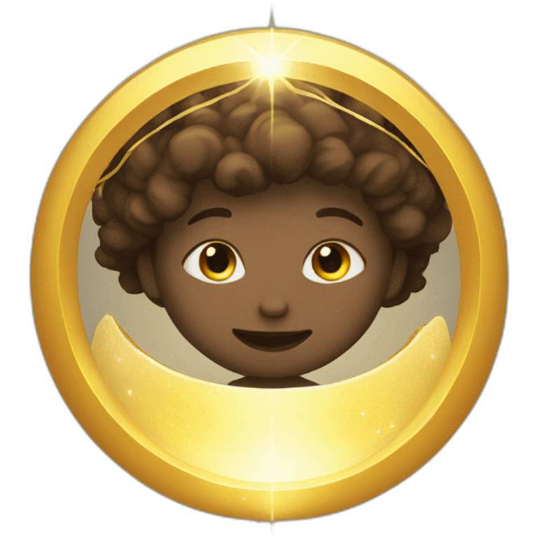 golden halo emoji