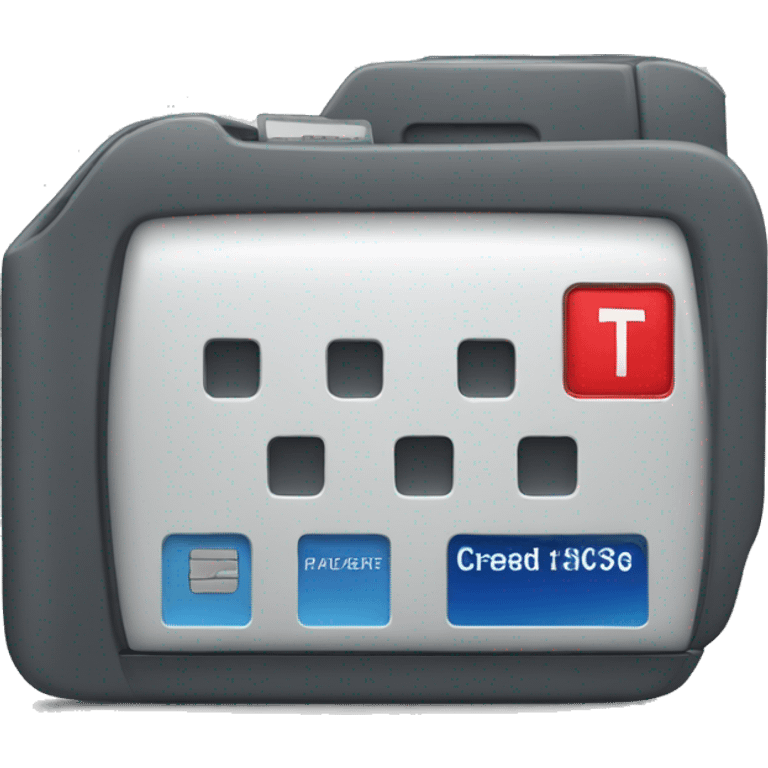 Credit Card Reader emoji