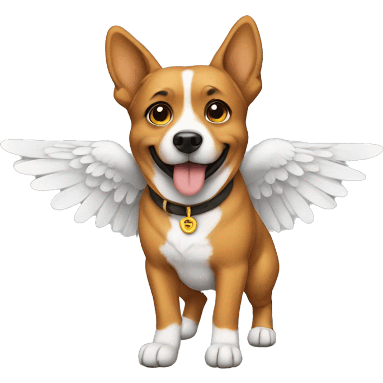 Dog with wings emoji