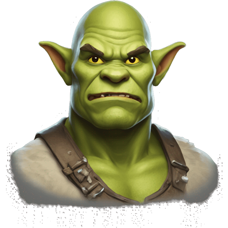 ogre from Dungeons & Dragons super realistic emoji