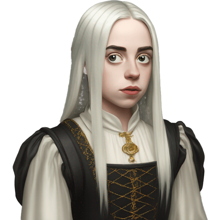 billie eilish meets gothic renaissance emoji