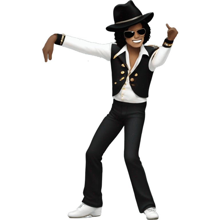 Michael Jackson dancing emoji