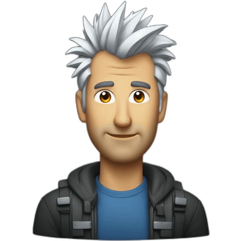 craig federighi with a mohawk emoji