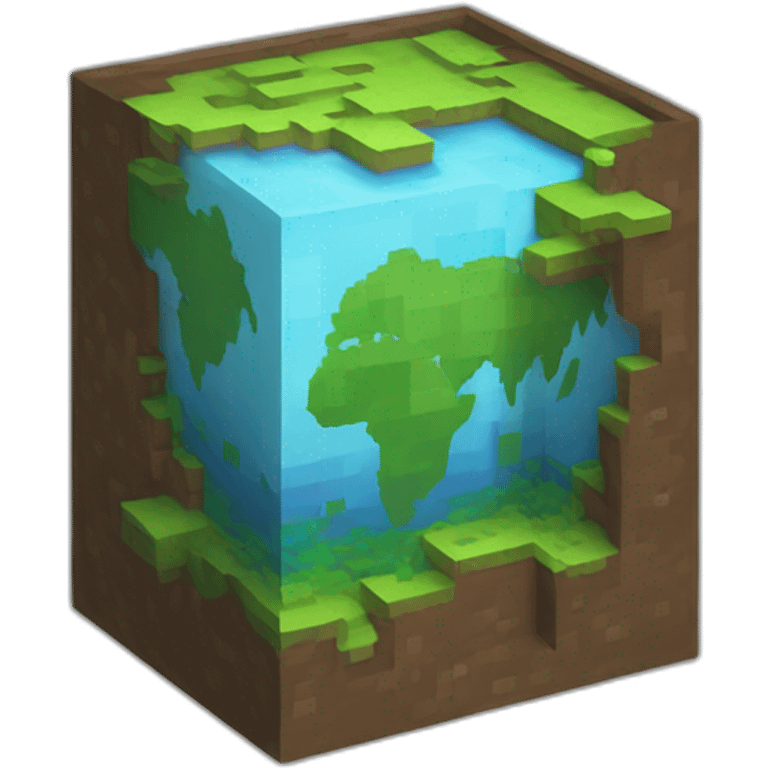 Minecraft earth  emoji