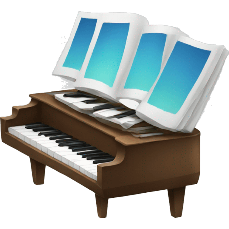 piano keyboard emoji