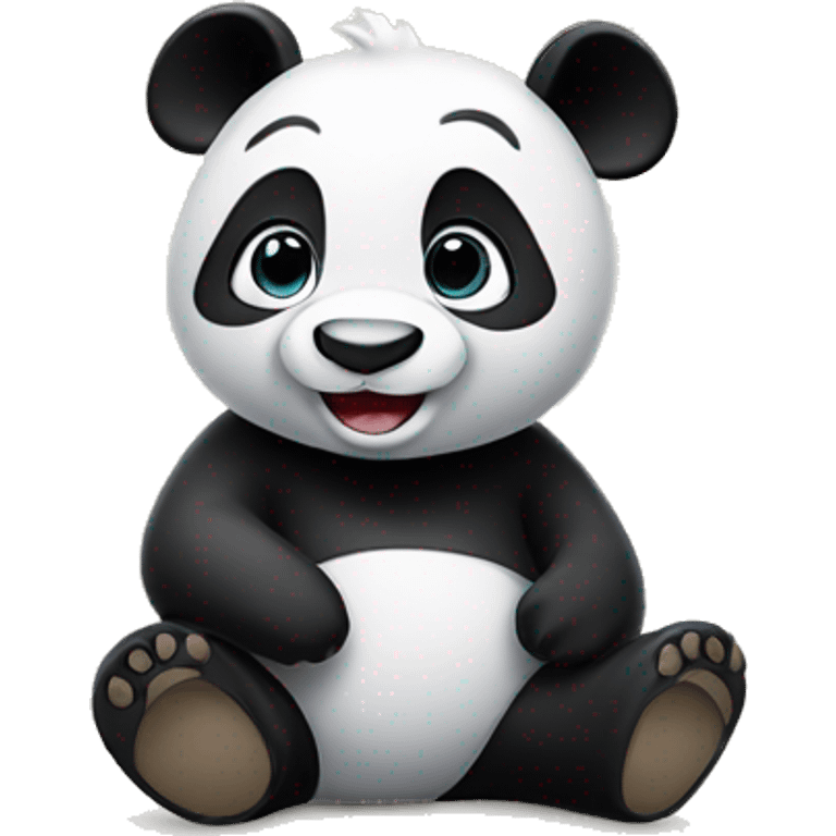 panda in Disneyland emoji