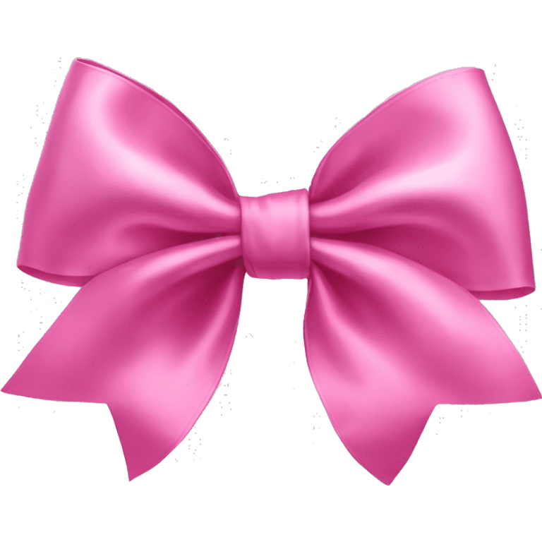 pink silk bow emoji