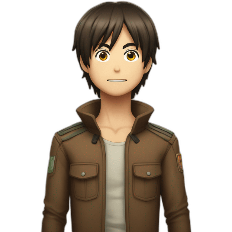 Eren Jaeger saison four emoji