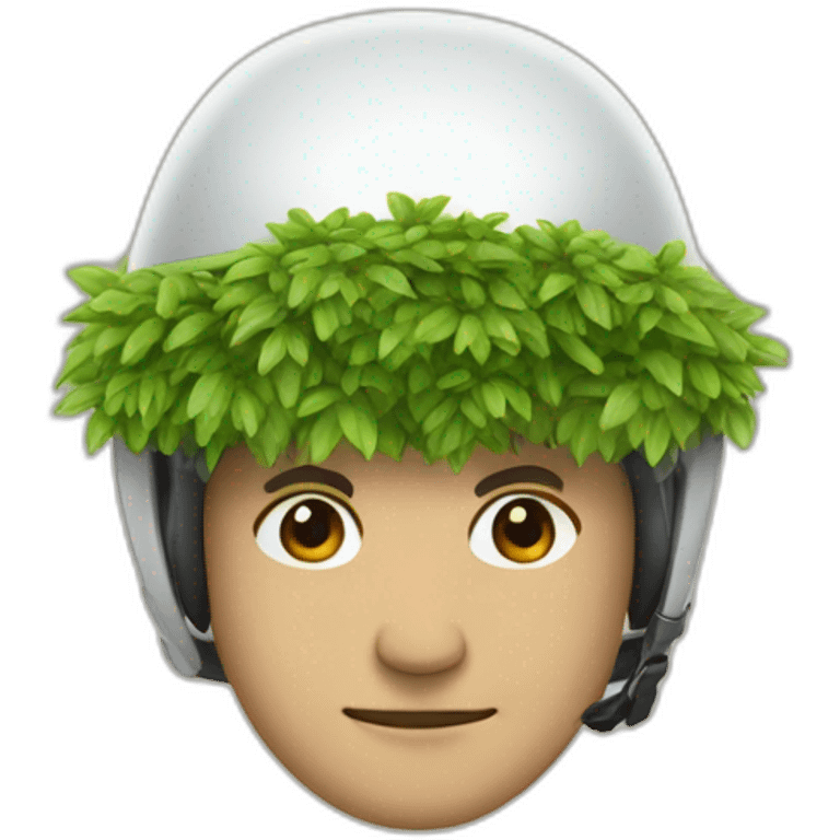 Baum mit helm emoji