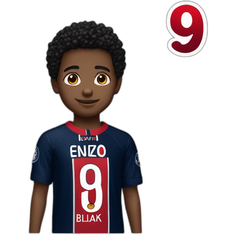 psg-jersey-print-name-enzo-number-9-blakc-kid emoji