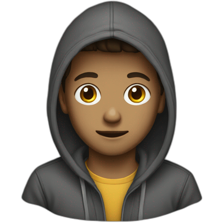 Hoodie boy emoji